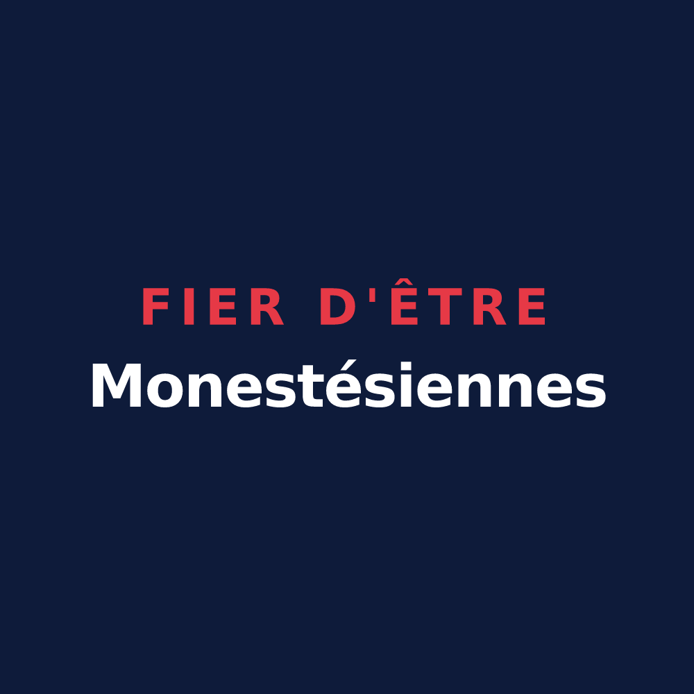 T-shirt « Fier d'être Monestésiennes » — design pour Monéteau