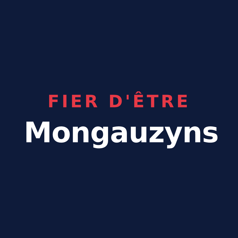 T-shirt « Fier d'être Mongauzyns » — design pour Mongauzy