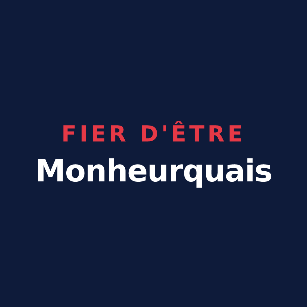 T-shirt « Fier d'être Monheurquais » — design pour Monheurt