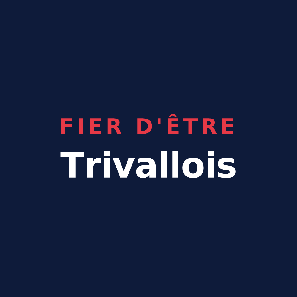 T-shirt « Fier d'être Trivallois » — design pour Mons