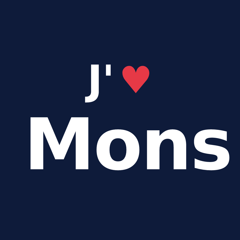 T-shirt personnalisé Mons — design J'aime Mons