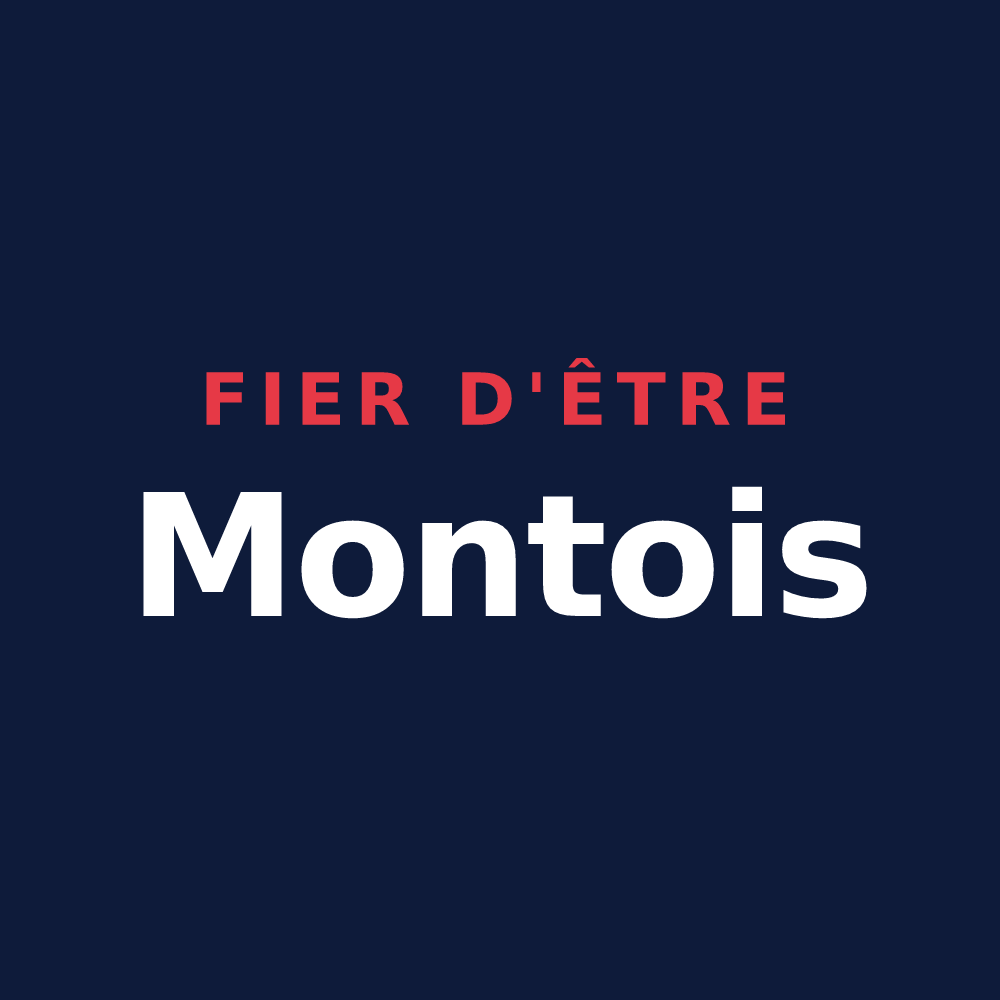 T-shirt « Fier d'être Montois » — design pour Mont