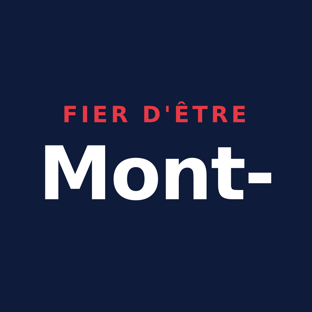 T-shirt « Fier d'être Mont- » — design pour Mont-et-Marré
