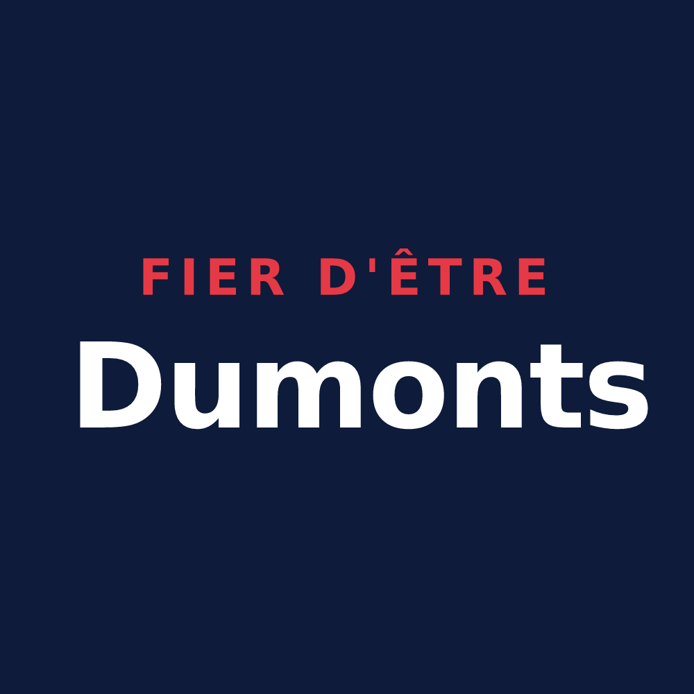 T-shirt « Fier d'être Dumonts » — design pour Mont-Saxonnex