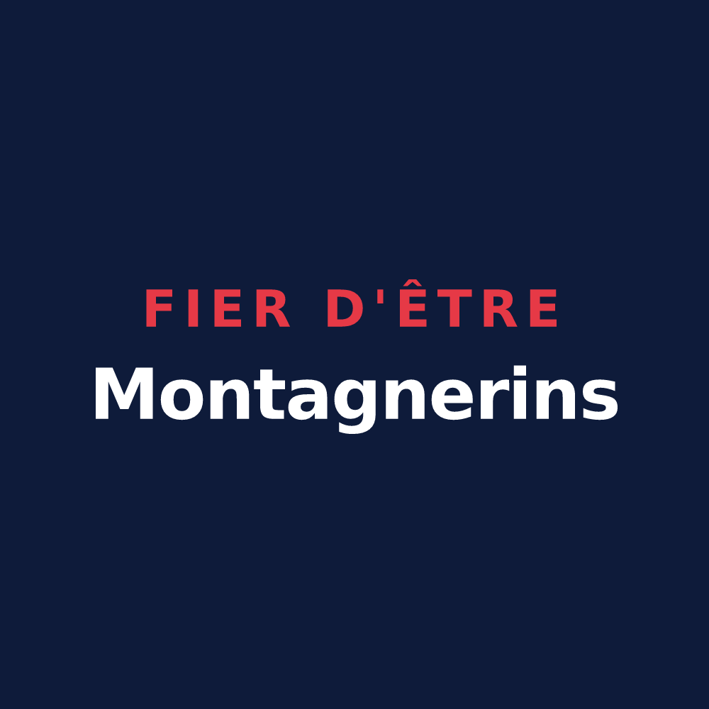 T-shirt « Fier d'être Montagnerins » — design pour Montagnieu