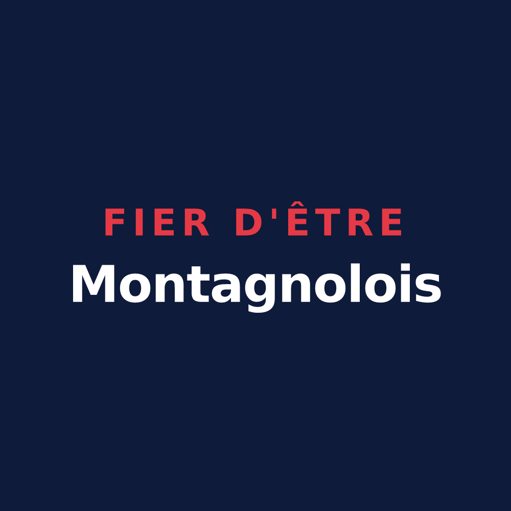 T-shirt « Fier d'être Montagnolois » — design pour Montagnol