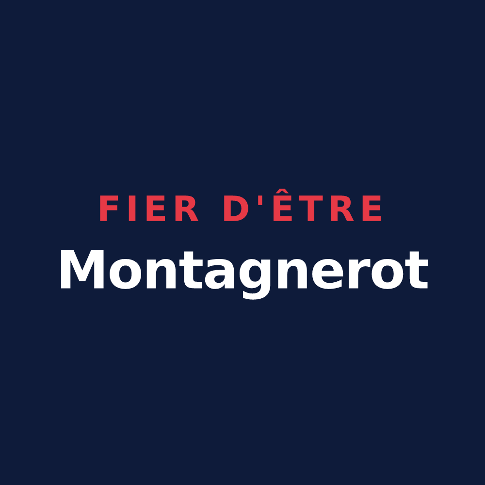 T-shirt « Fier d'être Montagnerot » — design pour Montagny