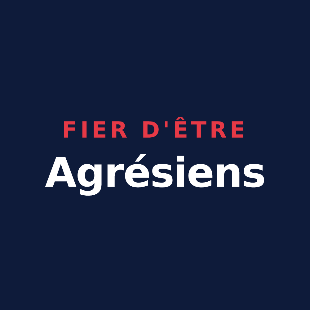T-shirt « Fier d'être Agrésiens » — design pour Montagrier