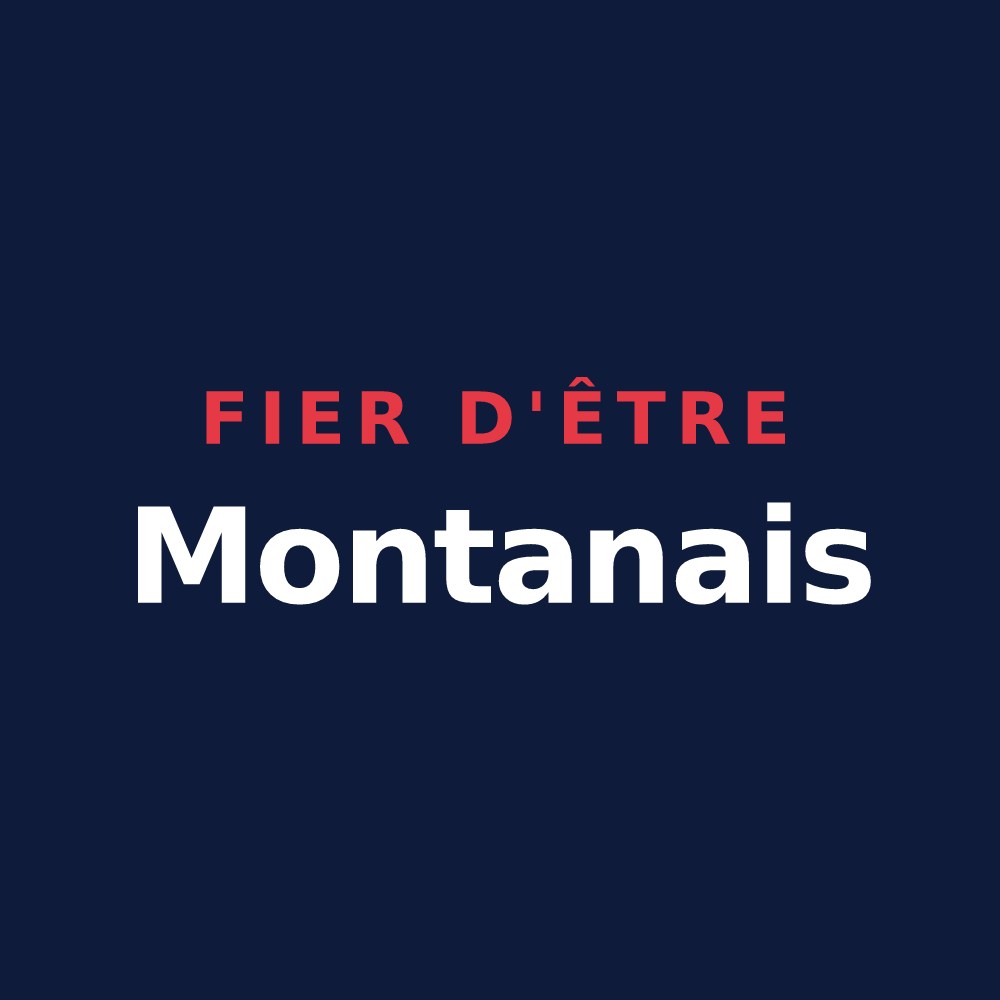 T-shirt « Fier d'être Montanais » — design pour Montans
