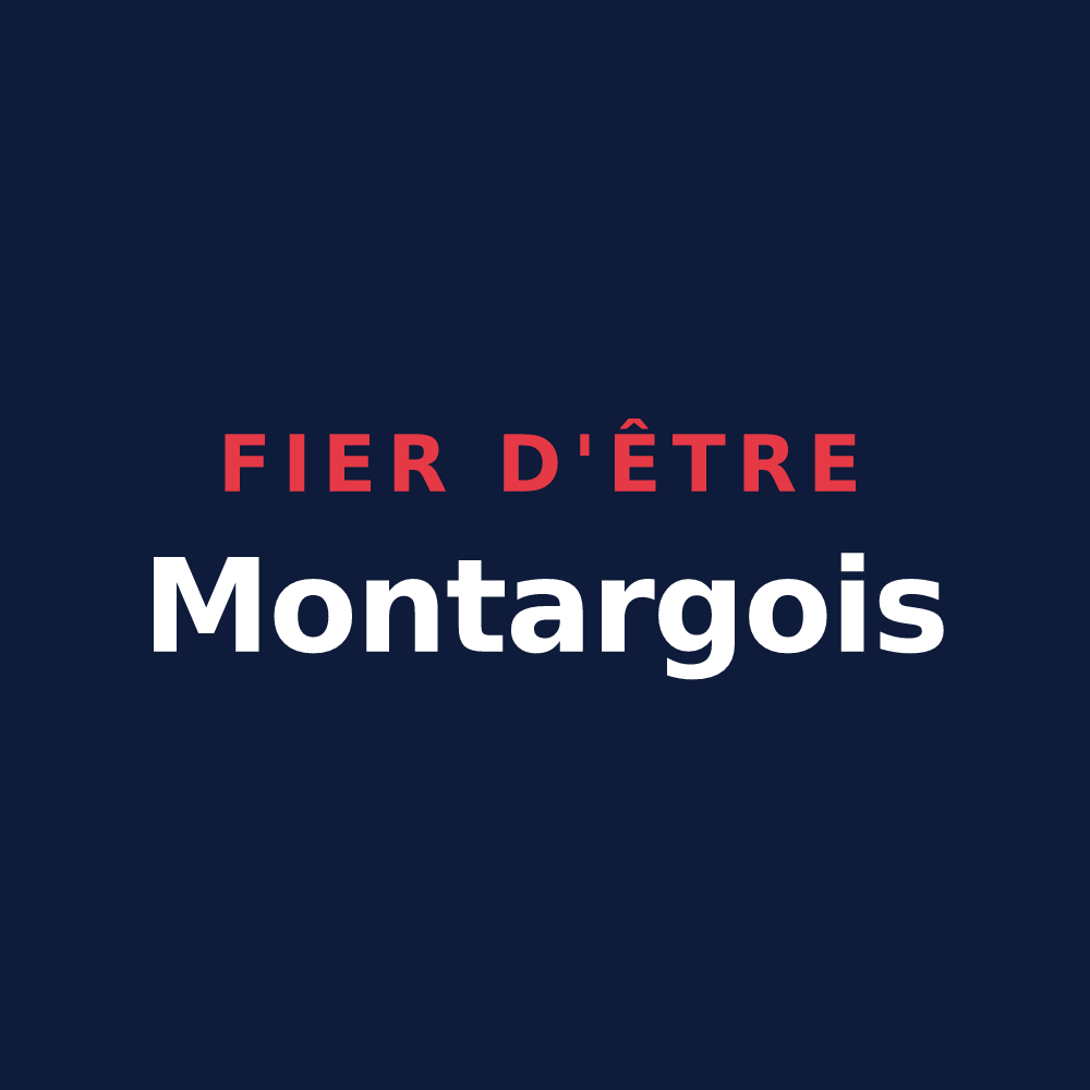 T-shirt « Fier d'être Montargois » — design pour Montargis