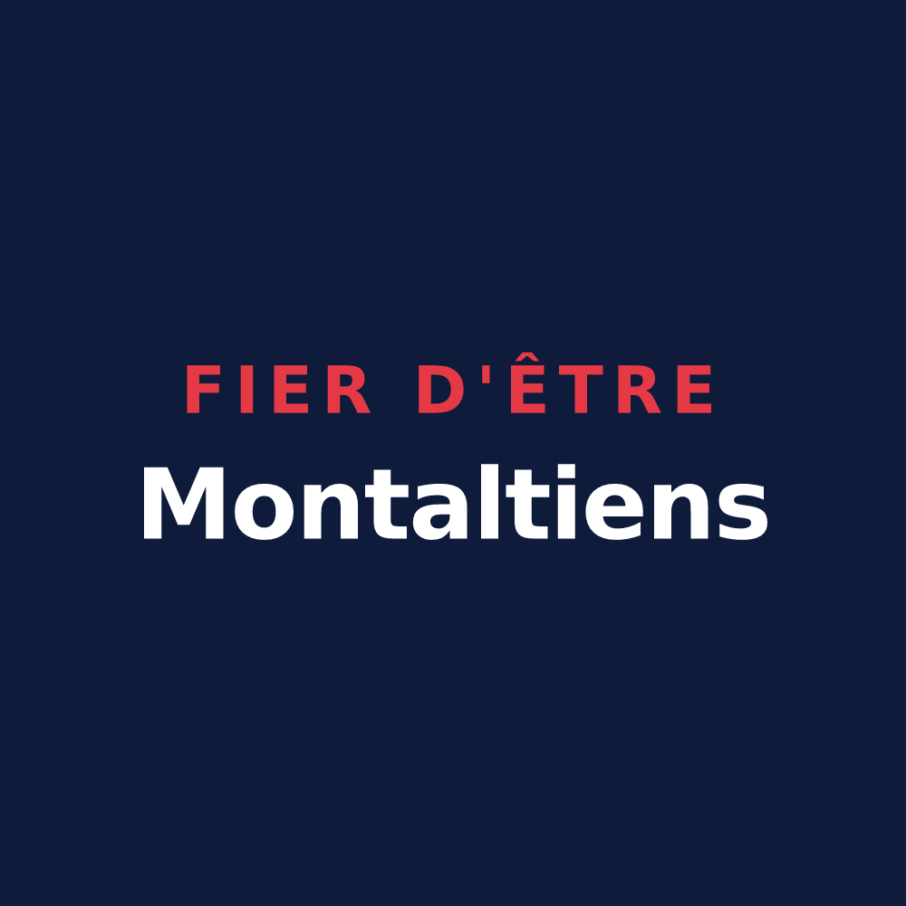T-shirt « Fier d'être Montaltiens » — design pour Montaut