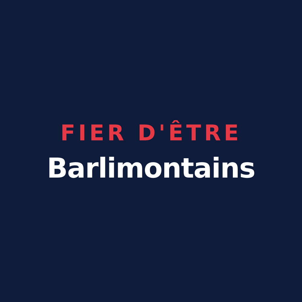 T-shirt « Fier d'être Barlimontains » — design pour Montbarla