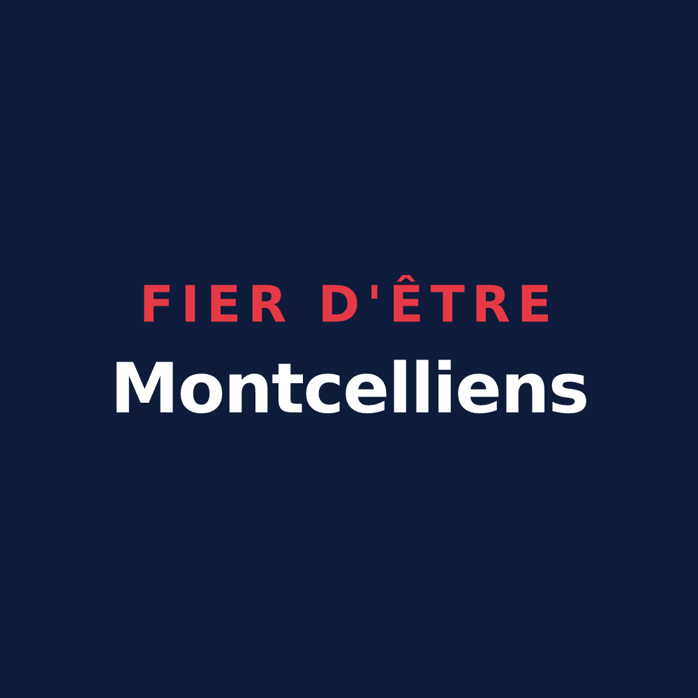 T-shirt « Fier d'être Montcelliens » — design pour Montcet