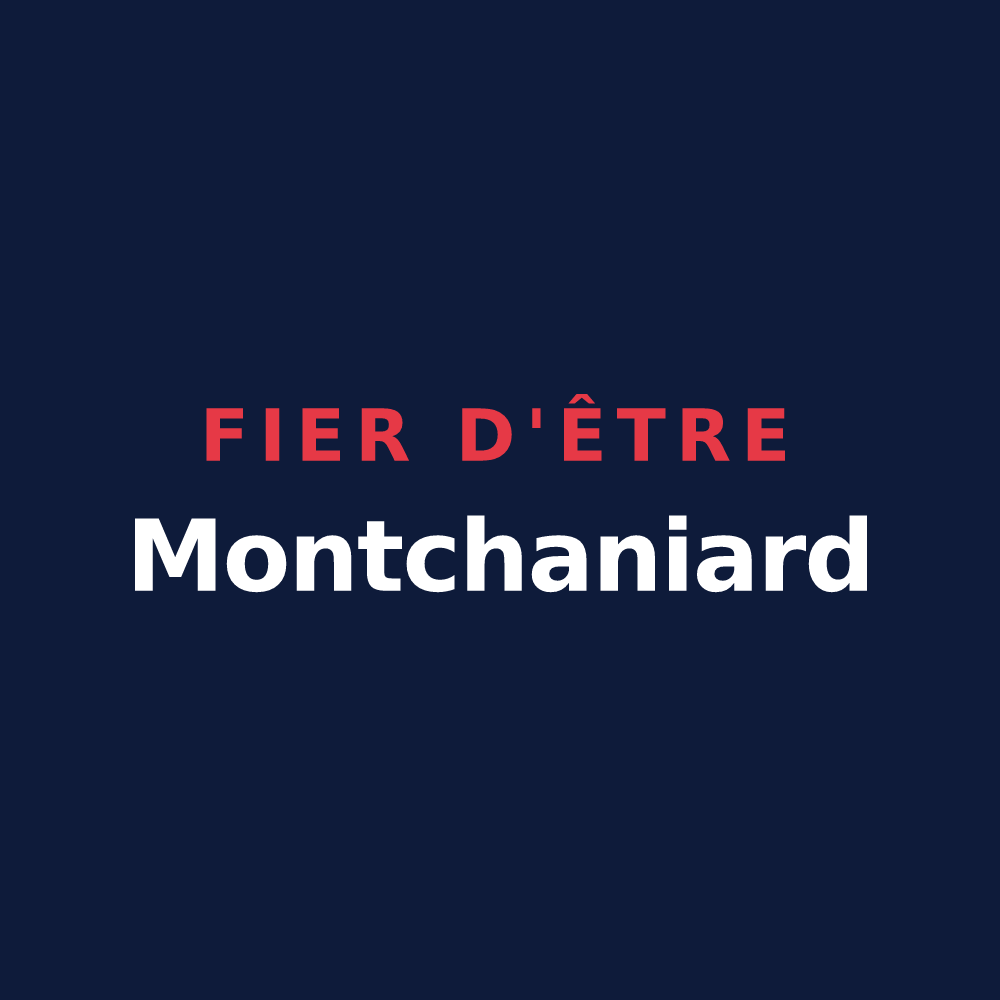 T-shirt « Fier d'être Montchaniard » — design pour Montchenu