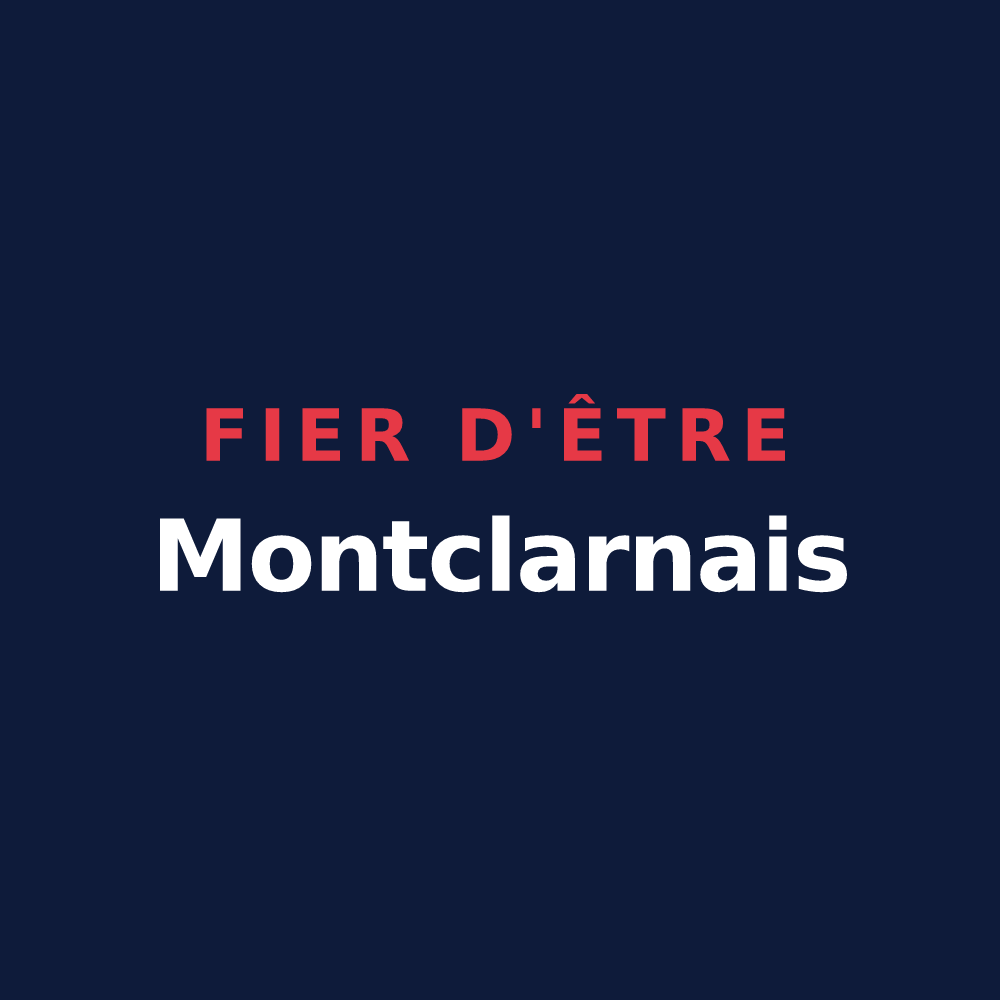 T-shirt « Fier d'être Montclarnais » — design pour Montclar