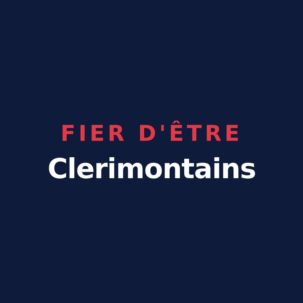 T-shirt « Fier d'être Clerimontains » — design pour Montclar-de-Comminges