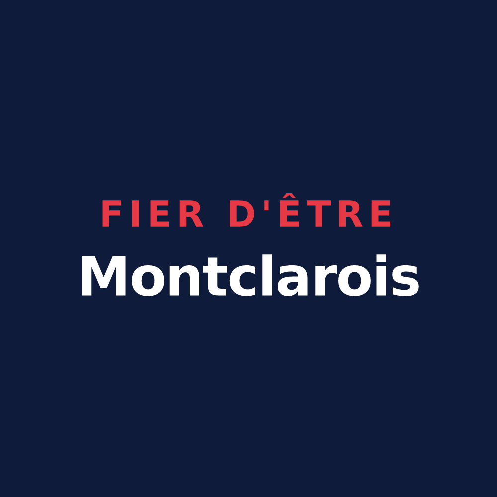 T-shirt « Fier d'être Montclarois » — design pour Montclar-sur-Gervanne