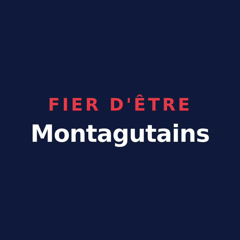 T-shirt « Fier d'être Montagutains » — design pour Montégut-Plantaurel