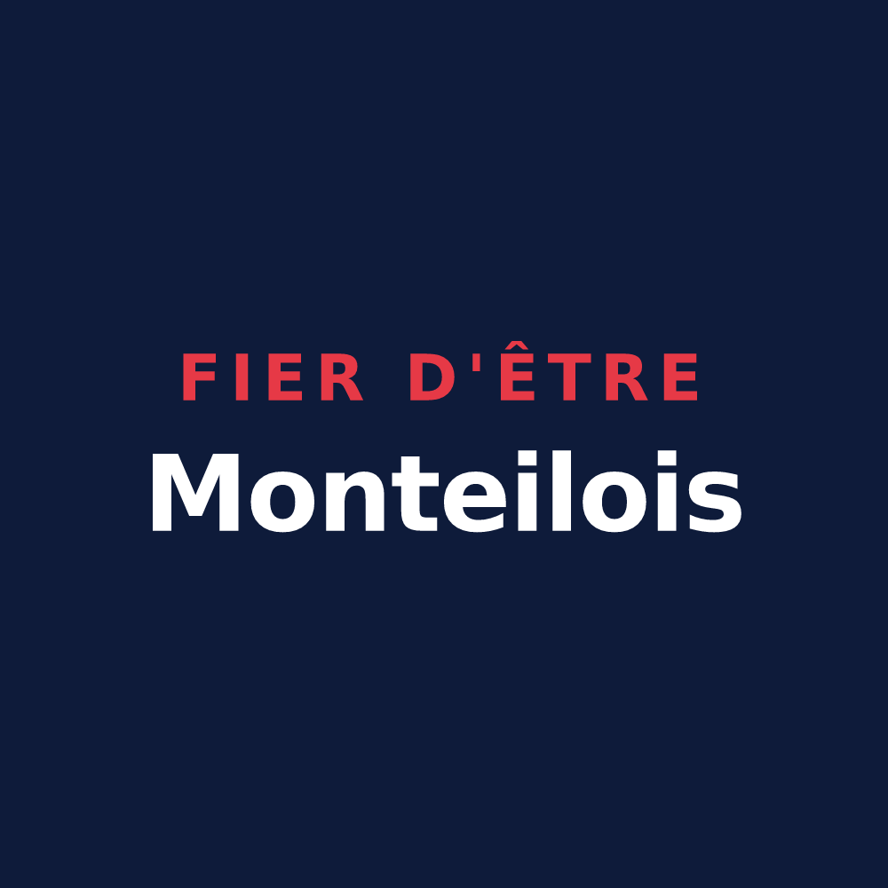 T-shirt « Fier d'être Monteilois » — design pour Monteils