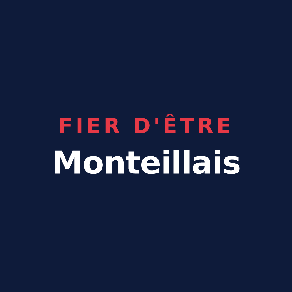 T-shirt « Fier d'être Monteillais » — design pour Monteils