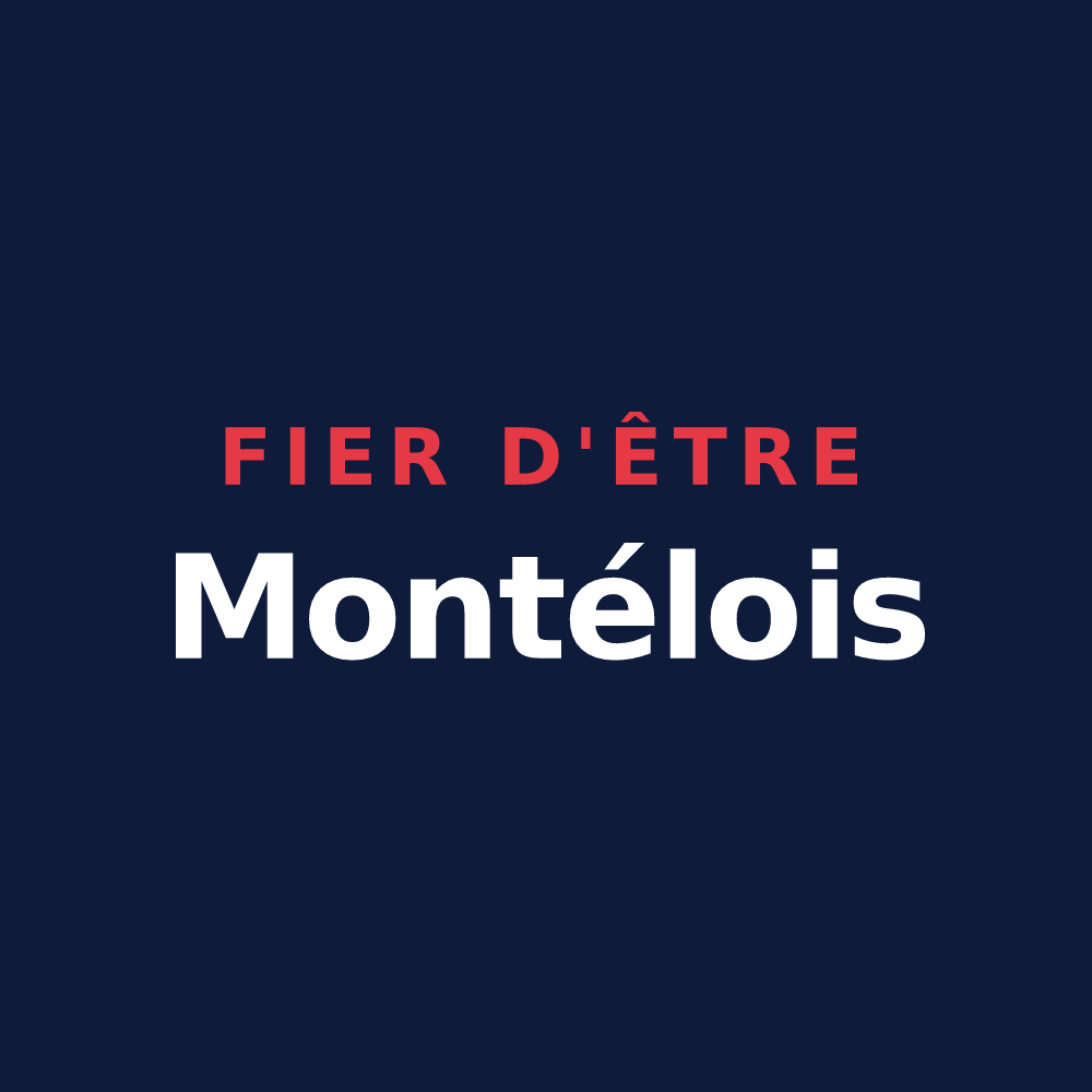 T-shirt « Fier d'être Montélois » — design pour Montels