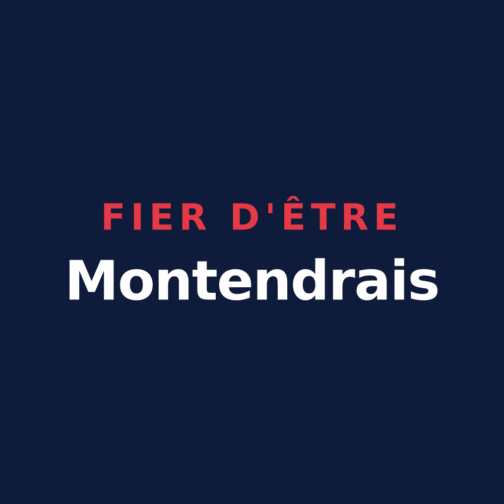 T-shirt « Fier d'être Montendrais » — design pour Montendre