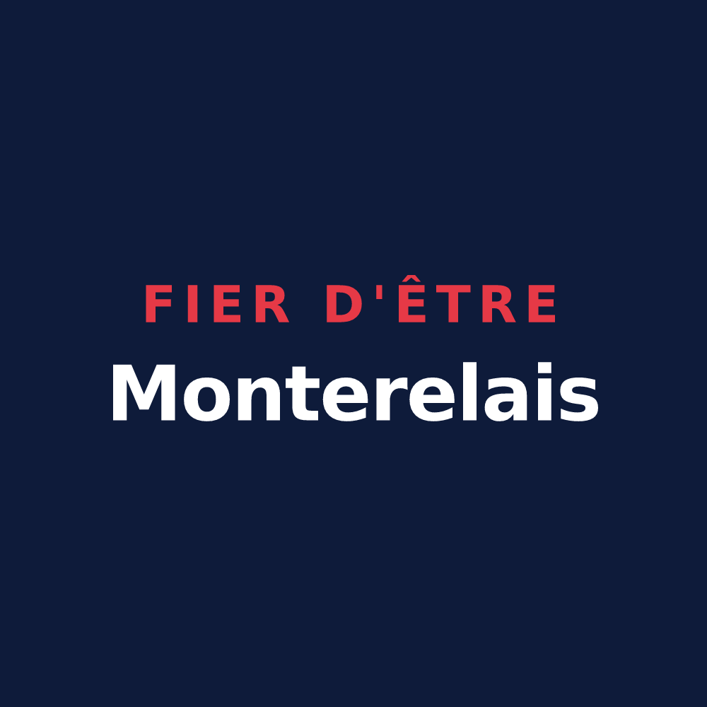 T-shirt « Fier d'être Monterelais » — design pour Montereau
