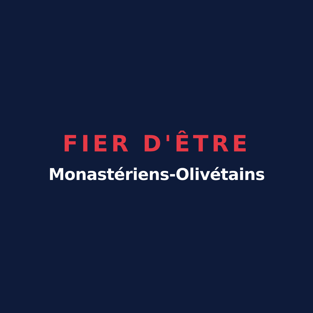 T-shirt « Fier d'être Monastériens-Olivétains » — design pour Montérolier