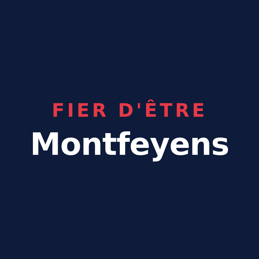 T-shirt « Fier d'être Montfeyens » — design pour Montfey