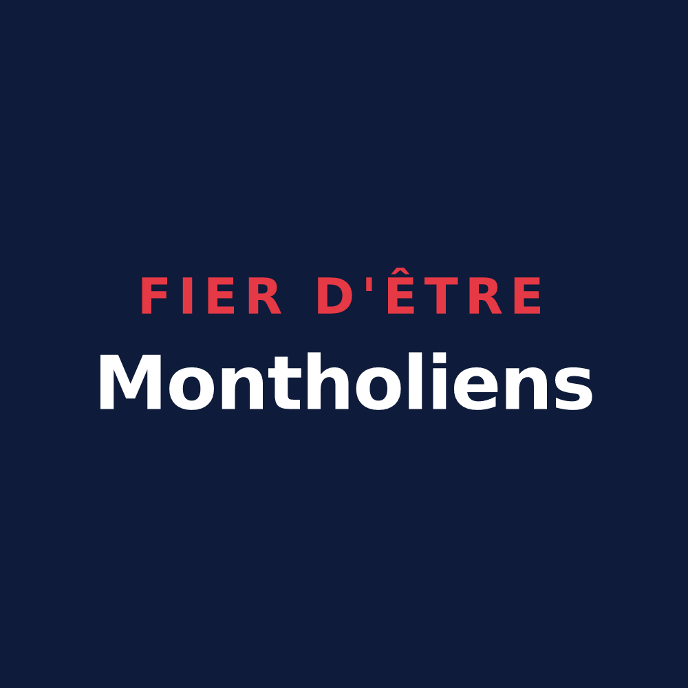 T-shirt « Fier d'être Montholiens » — design pour Monthou-sur-Cher