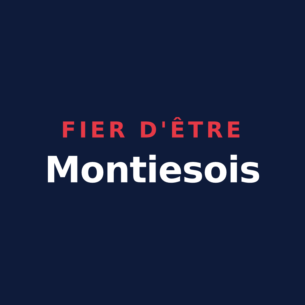 T-shirt « Fier d'être Montiesois » — design pour Monties