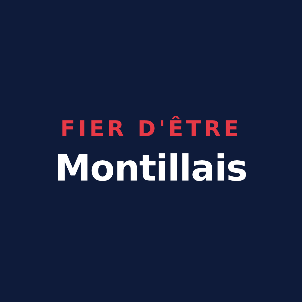 T-shirt « Fier d'être Montillais » — design pour Montilly-sur-Noireau