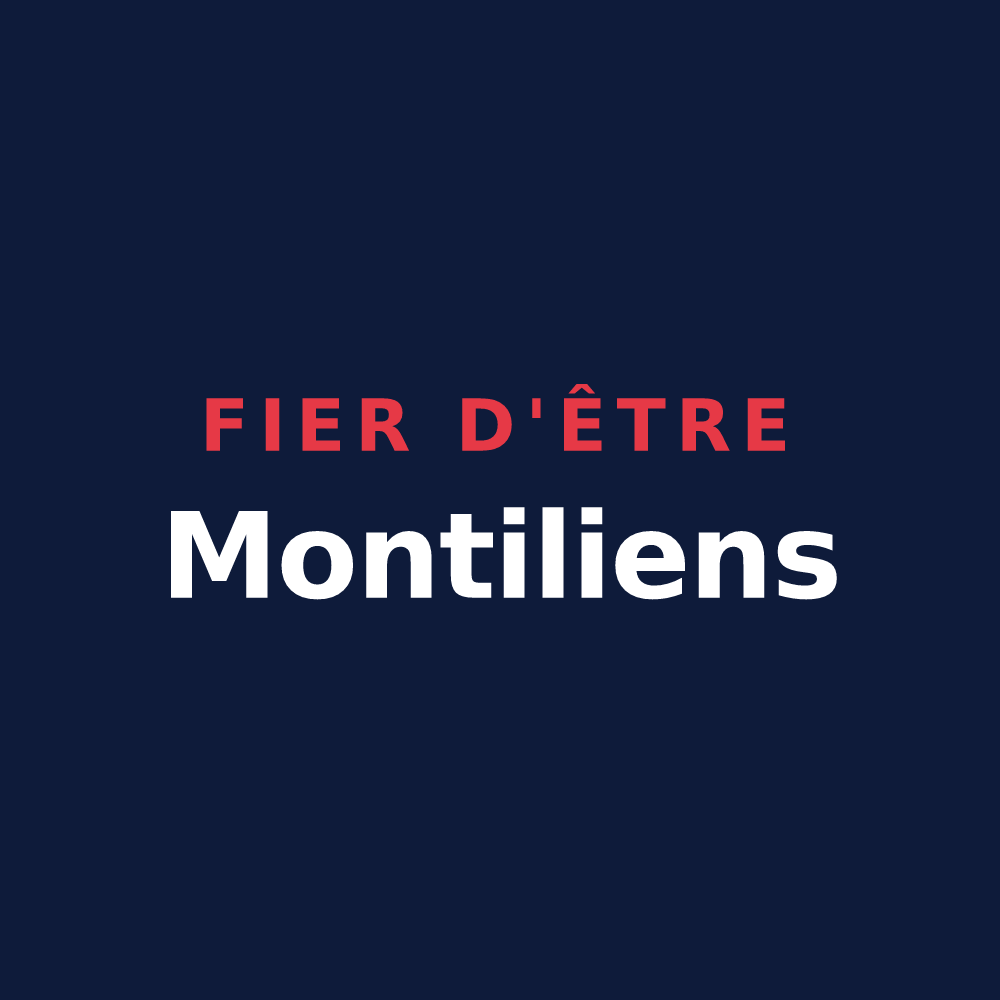 T-shirt « Fier d'être Montiliens » — design pour Montils