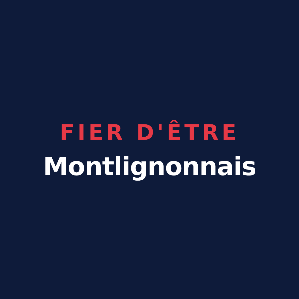 T-shirt « Fier d'être Montlignonnais » — design pour Montlignon