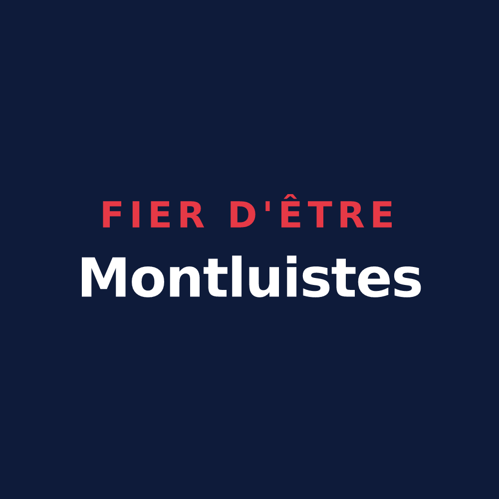 T-shirt « Fier d'être Montluistes » — design pour Montluel