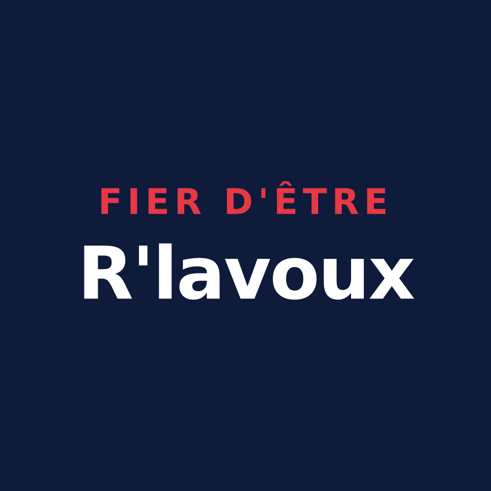 T-shirt « Fier d'être R'lavoux » — design pour Montmahoux