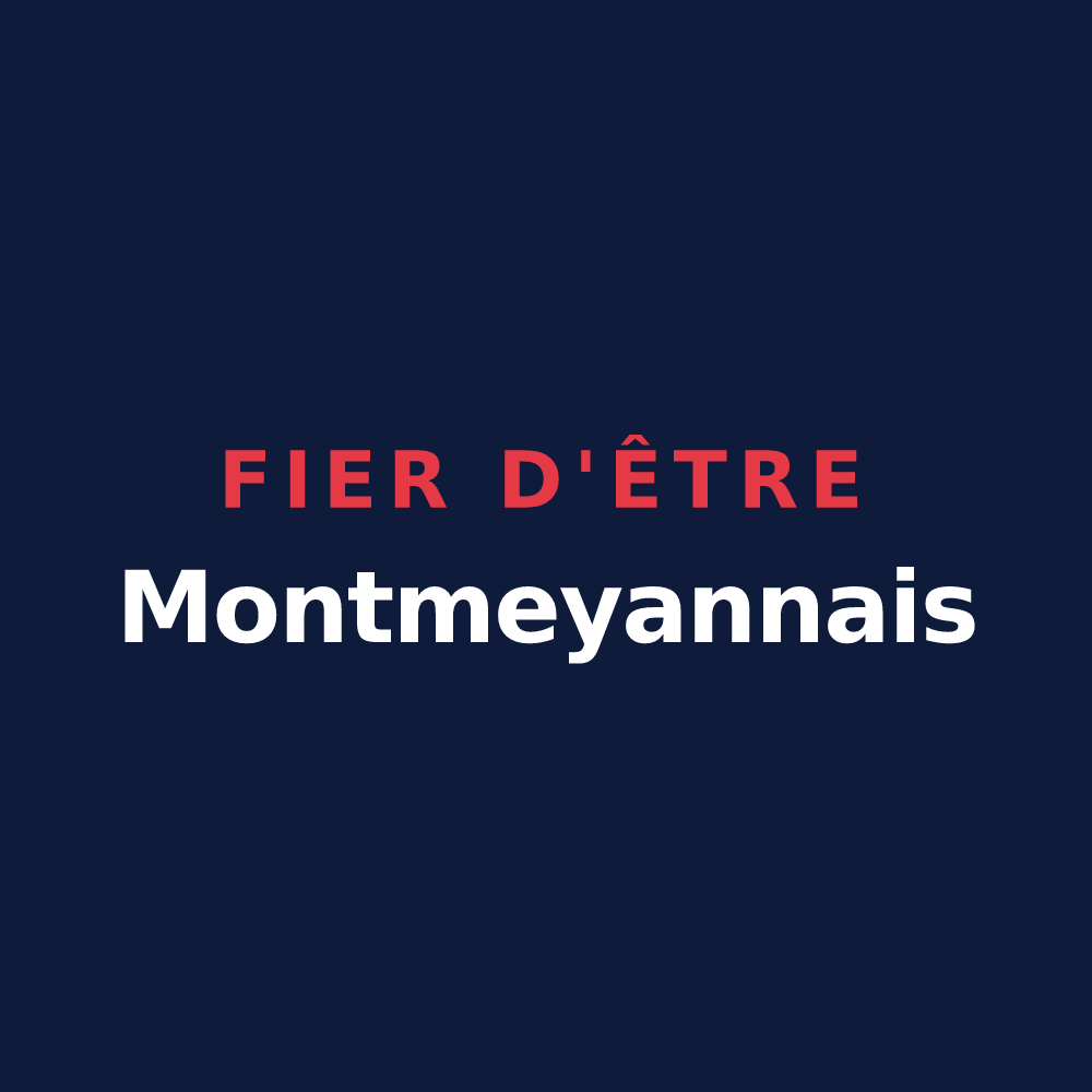 T-shirt « Fier d'être Montmeyannais » — design pour Montmeyan