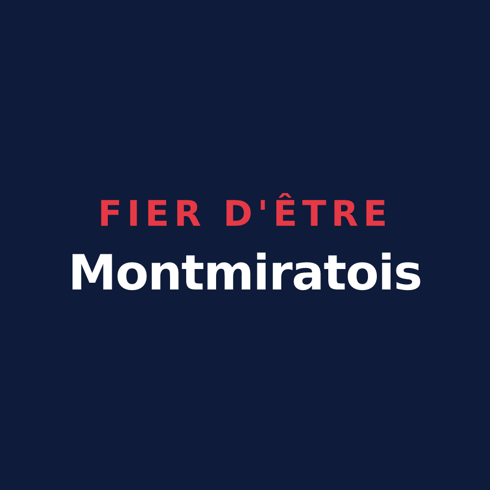 T-shirt « Fier d'être Montmiratois » — design pour Montmirat