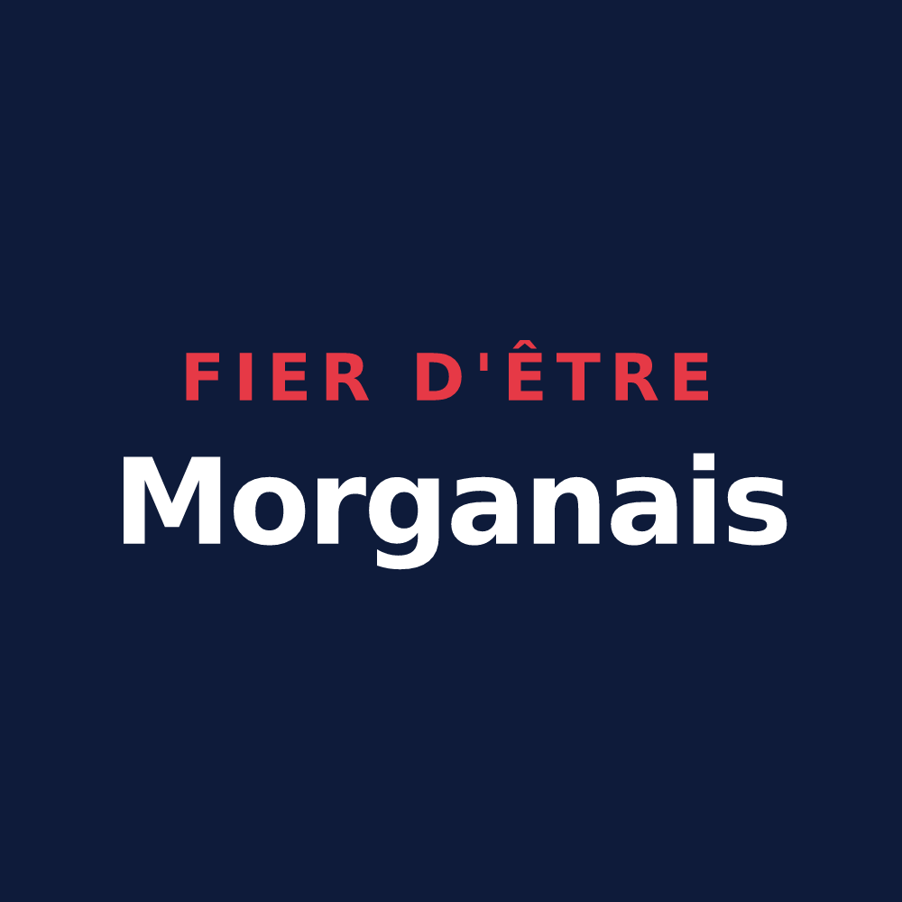 T-shirt « Fier d'être Morganais » — design pour Montregard