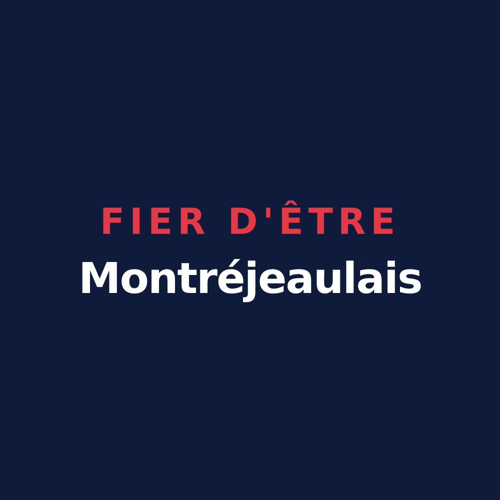 T-shirt « Fier d'être Montréjeaulais » — design pour Montréjeau