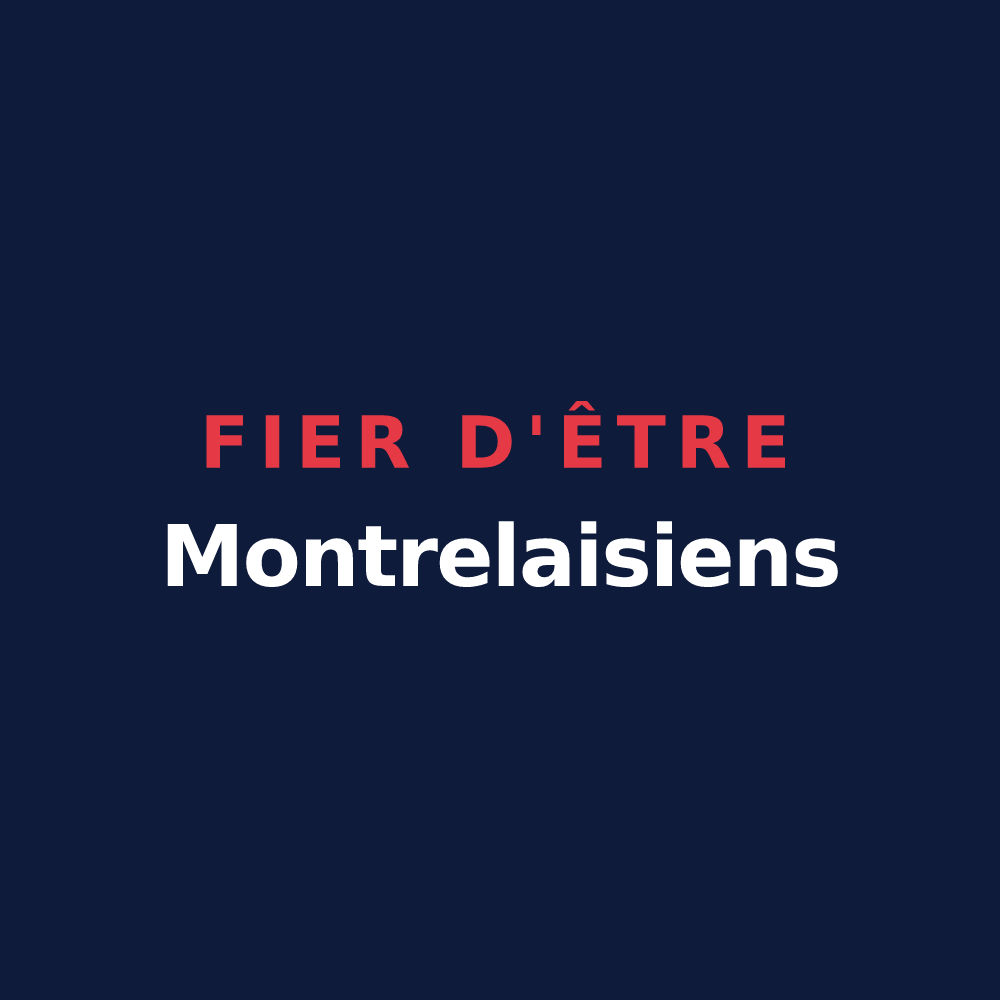 T-shirt « Fier d'être Montrelaisiens » — design pour Montrelais