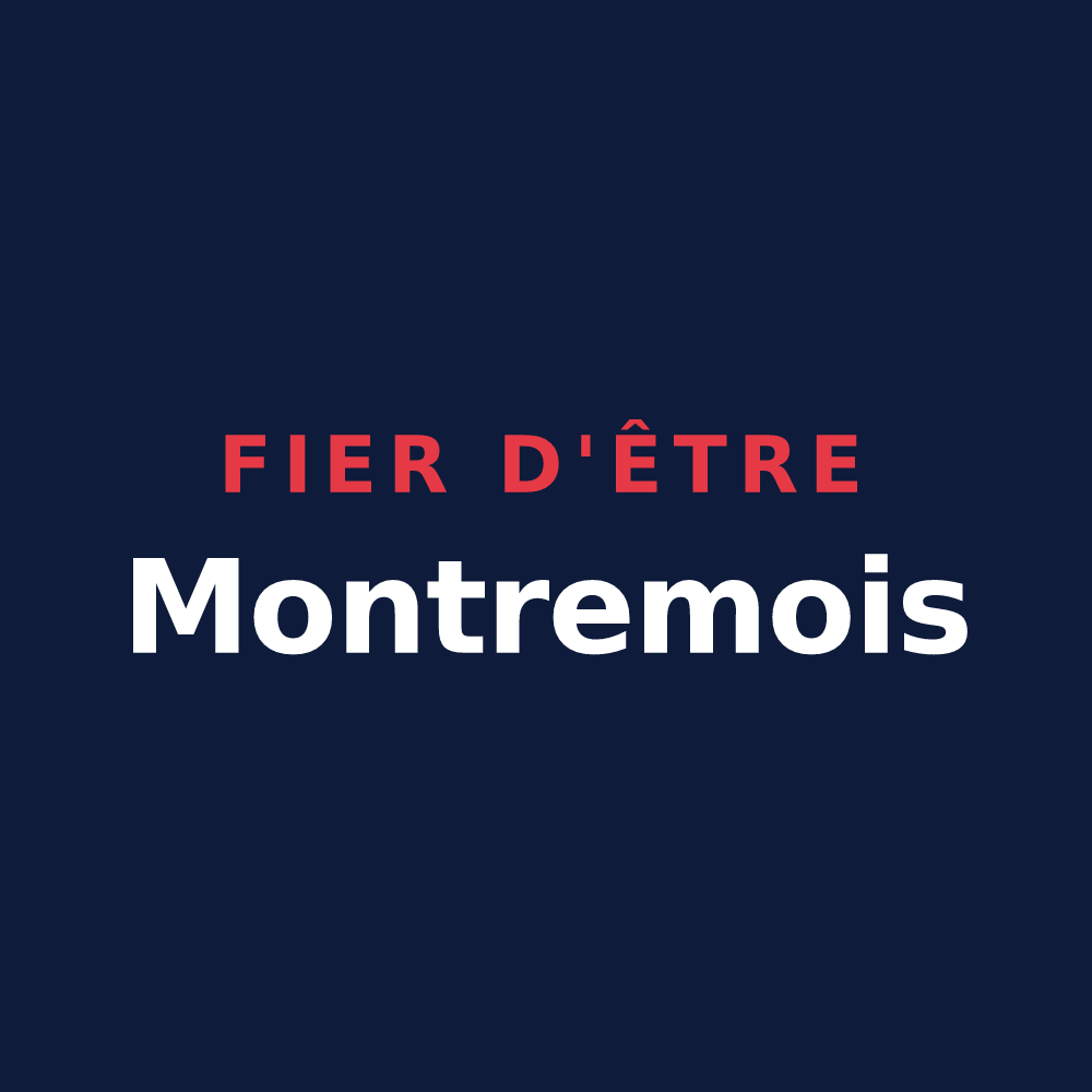 T-shirt « Fier d'être Montremois » — design pour Montrem