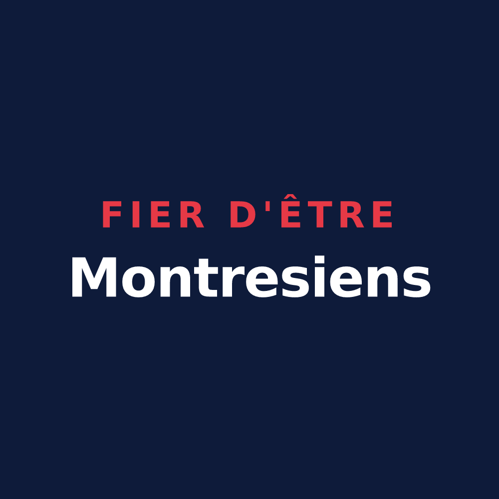 T-shirt « Fier d'être Montresiens » — design pour Montreux