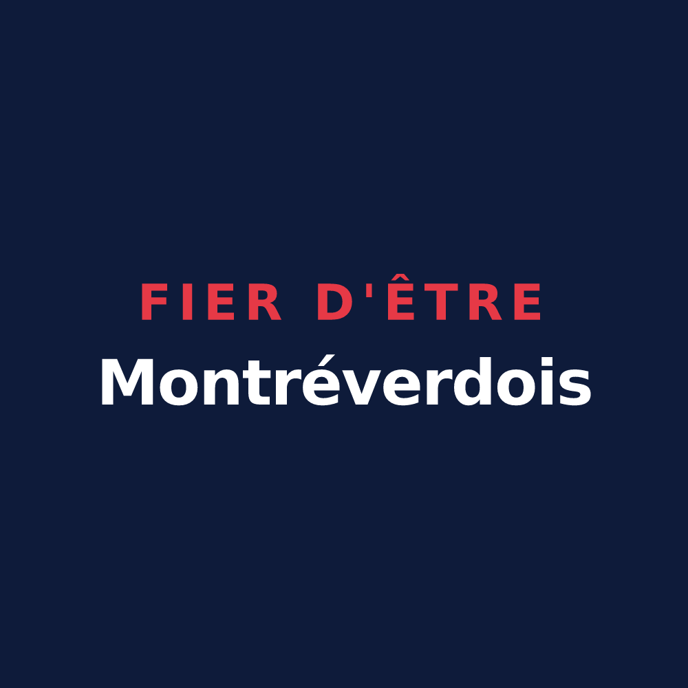 T-shirt « Fier d'être Montréverdois » — design pour Montréverd