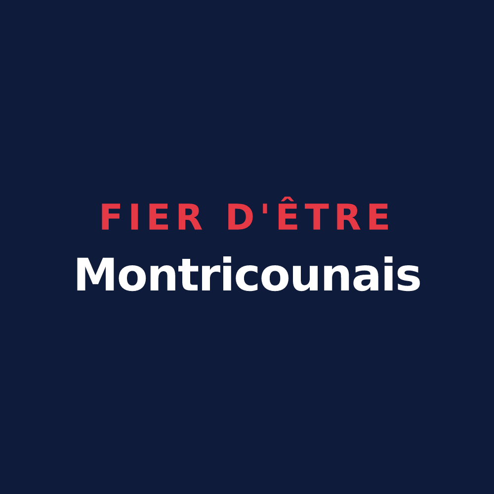 T-shirt « Fier d'être Montricounais » — design pour Montricoux
