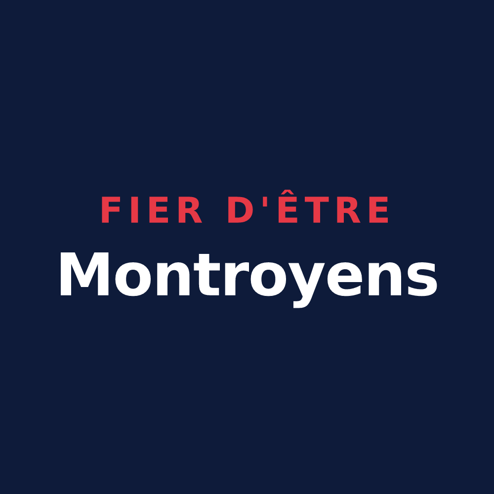 T-shirt « Fier d'être Montroyens » — design pour Montroy