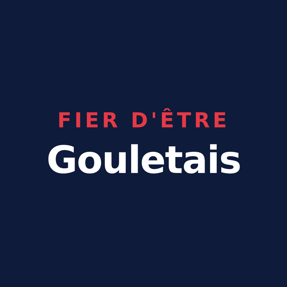 T-shirt « Fier d'être Gouletais » — design pour Monts-sur-Orne