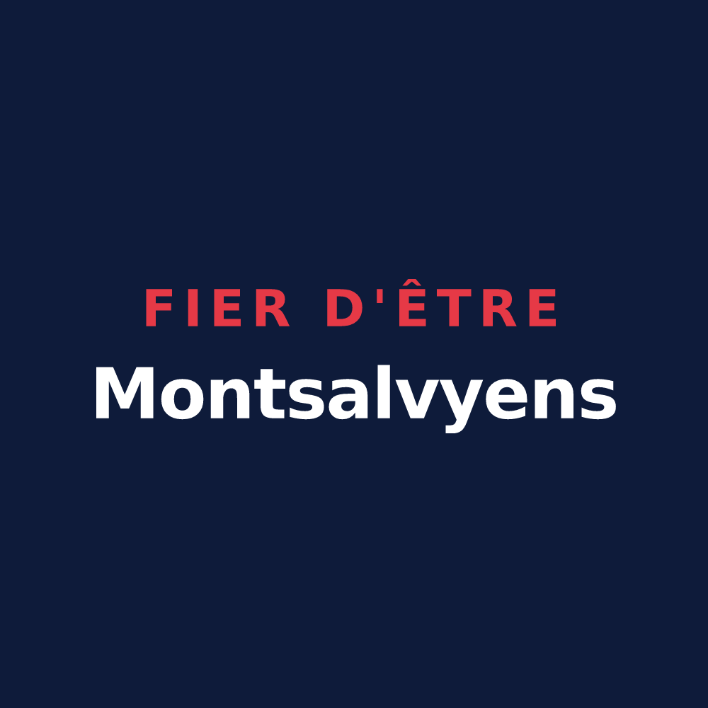T-shirt « Fier d'être Montsalvyens » — design pour Montsalvy