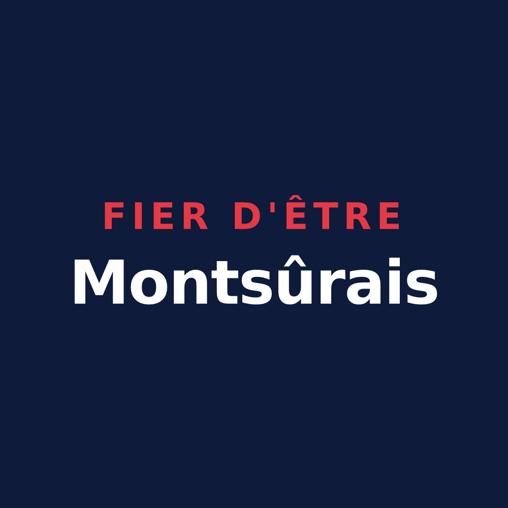 T-shirt « Fier d'être Montsûrais » — design pour Montsûrs