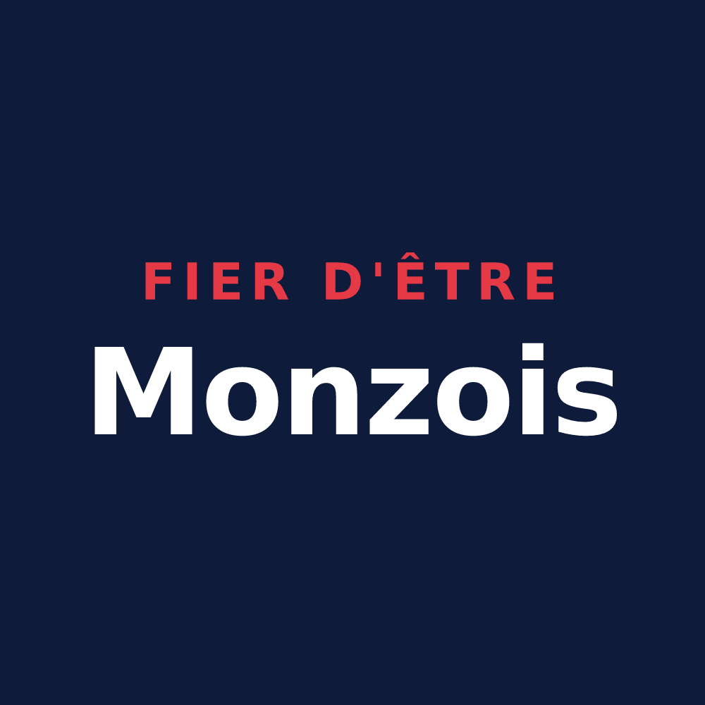 T-shirt « Fier d'être Monzois » — design pour Monze